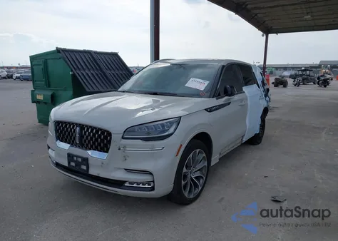 2022 Lincoln Aviator Grand Touring из США, поврежденный, VIN 5LMYJ8XY1NNL00322